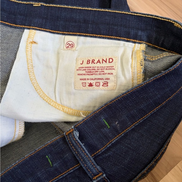 J Brand Women's Dark Blue Skinny Jeans - Picture 2 of 5